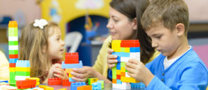 Kids Playing at Kindergarten